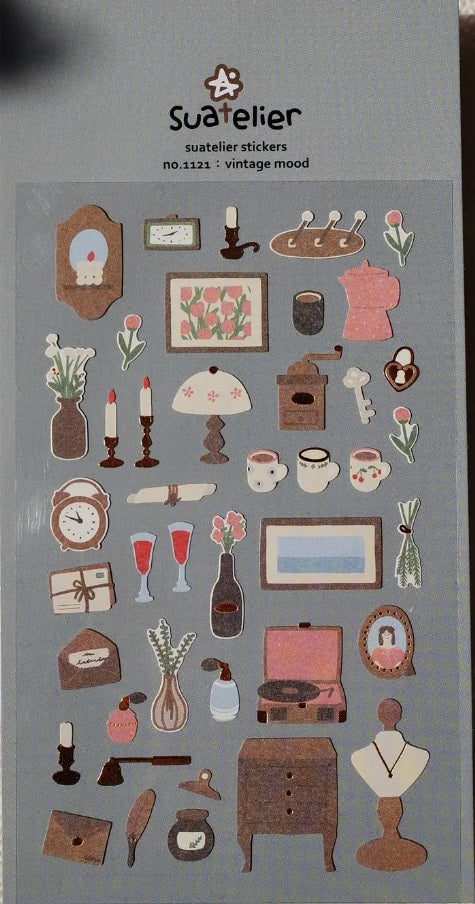 Suatelier Design Stickers – Vintage Mood
