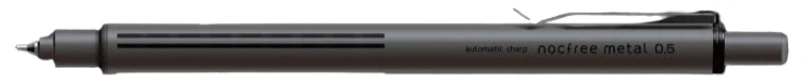 Sun-Star - Automatic Mechanical Pencil Nocfree Metal 0.5 mm – Matte Black