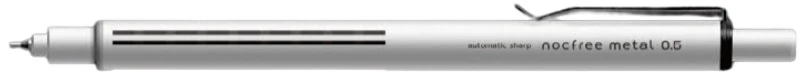 Sun-Star - Automatic Mechanical Pencil Nocfree Metal 0.5 mm – Matte White