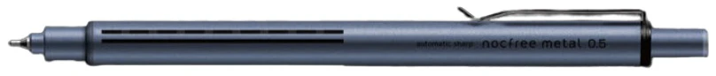Sun-Star - Automatic Mechanical Pencil Nocfree Metal 0.5 mm – Metallic Navy