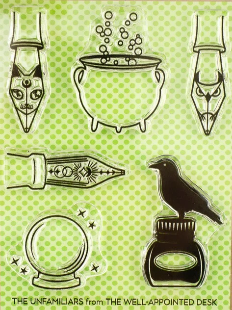 The Well-Appointed Desk The Unfamiliars Clear Stamp Set
