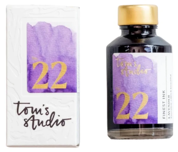 Tom's Studio Fountain Pen Ink - Lavender No. 22