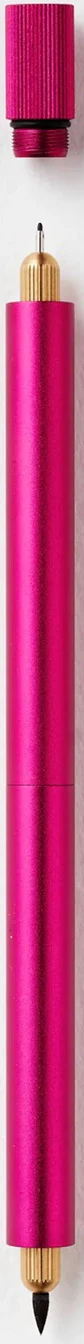 Tom's Studio Lumos Pro – Refillable Multi-Tip Pen – Raspberry (Duo Tip)