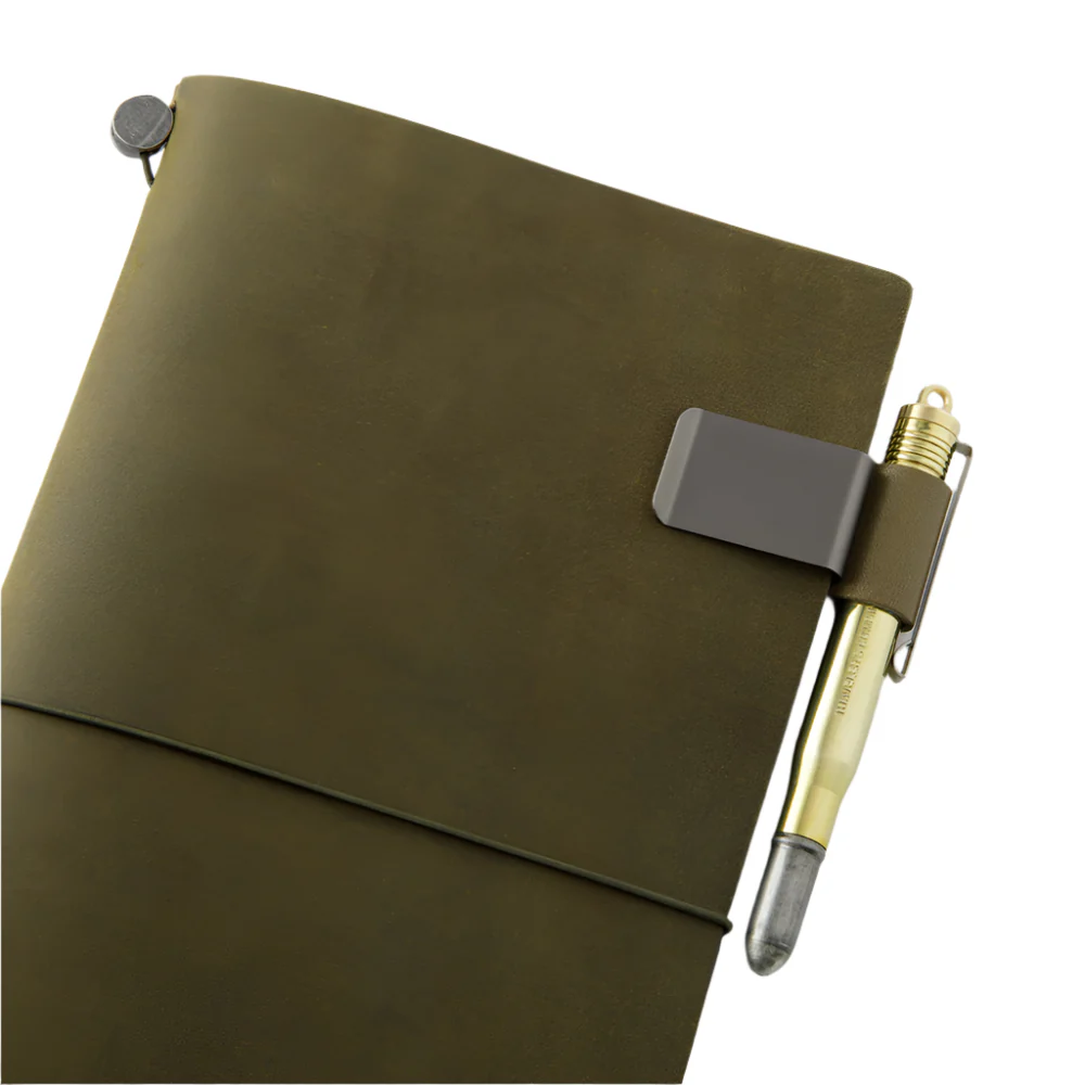 TRAVELER’S Notebook Pen Holder <M> Olive - Image 2
