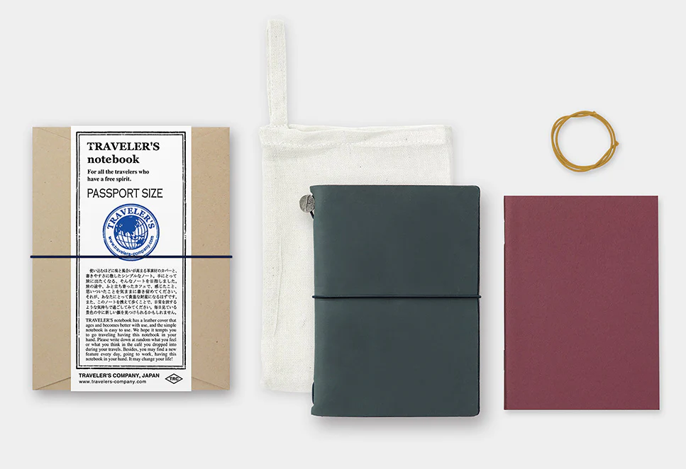 TRAVELER'S Notebook Beginners Blue - Passport Size - Image 3
