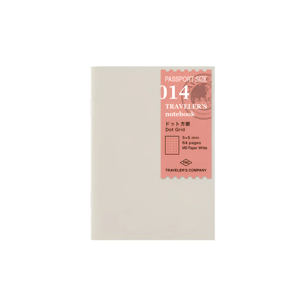 TRAVELER'S notebook Passport Size Refill Dot Grid - MD014