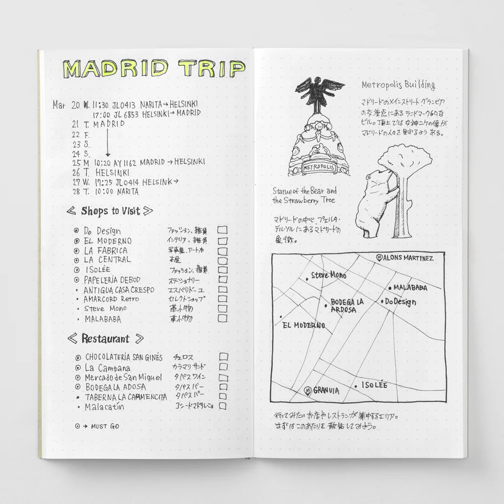 TRAVELER'S notebook Refill Dot Grid - 026 - Image 3