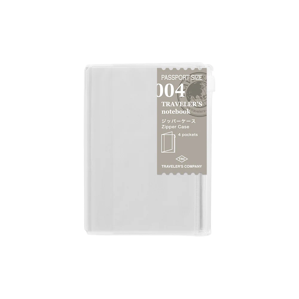 TRAVELER'S notebook Refill Passport Size -  Zipper pocket 004