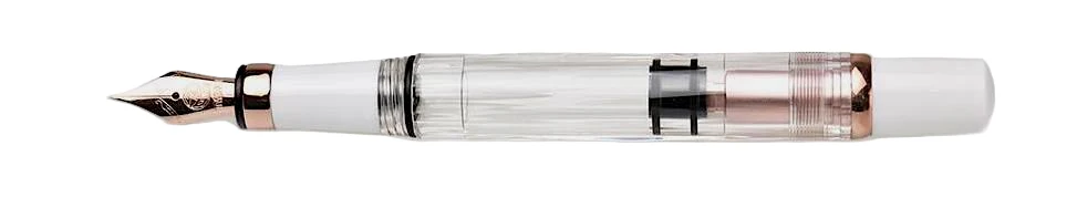 TWSBI Diamond 580 Rose Gold II White Fountain Pen