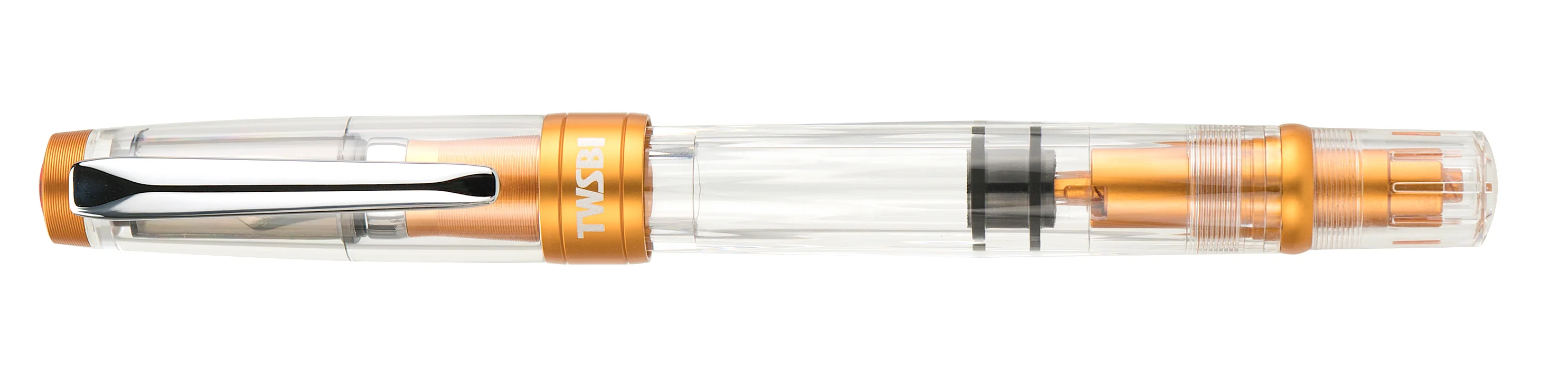 TWSBI Diamond 580ALR Sunset Yellow fountain pen