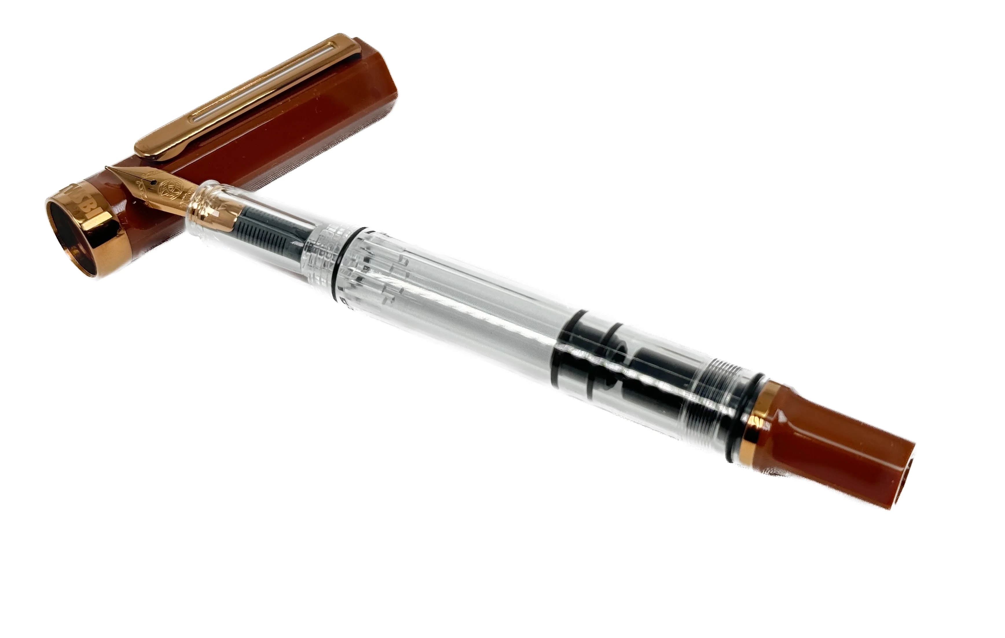 TWSBI ECO Espresso w/Bronze Fountain Pen