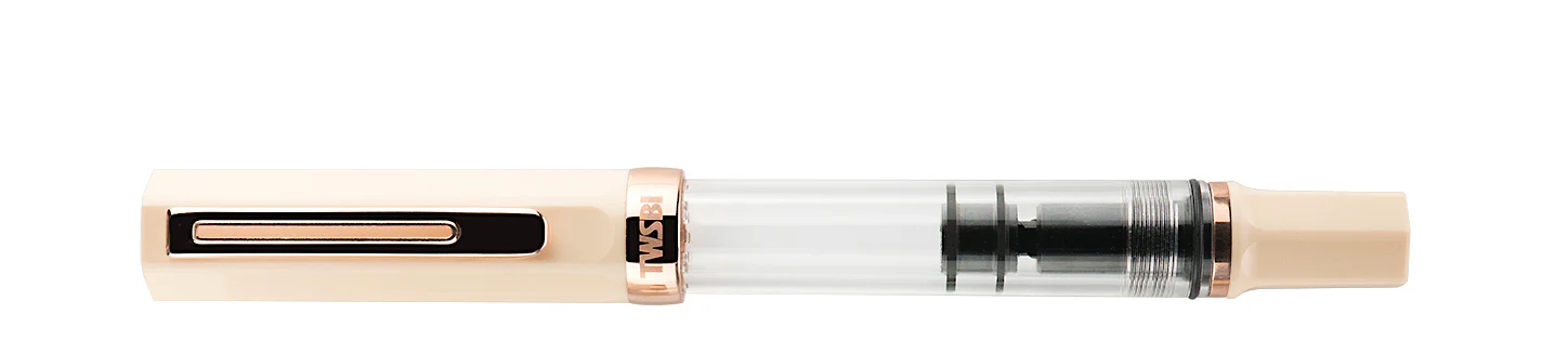 TWSBI ECO Fountain Pen - Créme with Rose Gold Trim