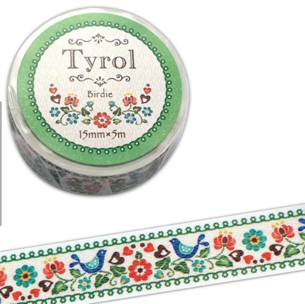 Tyrol Washi Tape – Birdie