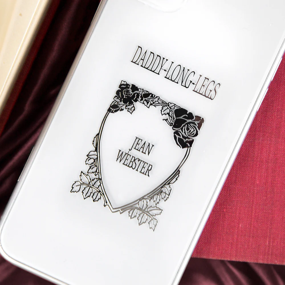 Wearingeul Book Cover Metal Sticker - Daddy Long Legs